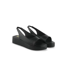 Shoetopia Girls Colourblocked Flatform Peep Toes-87