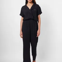 Western Era V-Neck Short Sleeves Basic Jumpsuit-picture-48