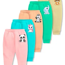 x2o Kids Pack Of 5 Printed Jogger Lounge Pants-image-83