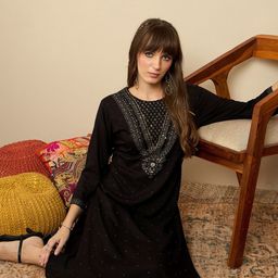 Indo Era Ethnic Motifs Printed Sequinned Kurta-53