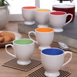 Clay Craft Candy Set Tea/Coffee Mugs Multicolor-43