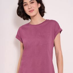 Dreamz by Pantaloons Pure Cotton Lounge Tshirt-image-82