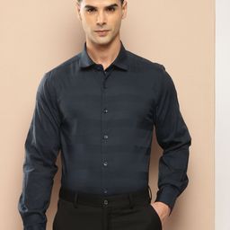 INVICTUS Horizontal Stripes Formal Shirt-image-97
