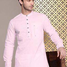 House of Pataudi Pure Cotton Jashn Kurta-image-32
