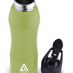 ADRENEX Green & Black Stainless Steel Water Bottle-86
