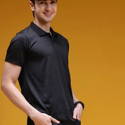 HERE&NOW Men Polo Collar T-shirt-picture-16