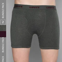 Levis Pack of 2 Smartskin Technology Cotton Trunks with Tag Free Comfort #001-BOXER BRIEF-image-67