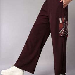 The Roadster Lifestyle Co. Women Easy Wash Parallel Trousers-picture-43