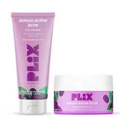 PLIX THE PLANT FIX Jamun Active Acne Combo - Face Wash 100ml & Moisturizer 30g-15