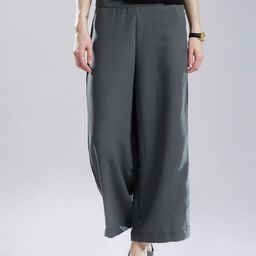 W Grey Palazzo Trousers-image-51