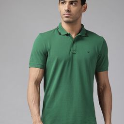 Blackberrys Contrast Tipping Polo Collar T-shirt-image-19