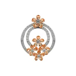 VALANOVA Women Sterling Silver Diamond Pendant 1.49gm-picture-43
