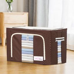 BlushBees Brown & White Printed Living Box-13