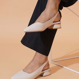 Sherrif Shoes PU Block Pumps-picture-2
