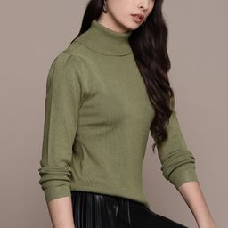 Macy's Alfani Women Turtle Neck Pullover-10