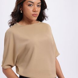SZN Solid Round Neck Top-image-57