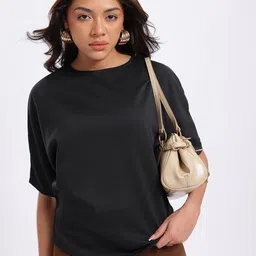 SZN Solid Round Neck Top-image-5