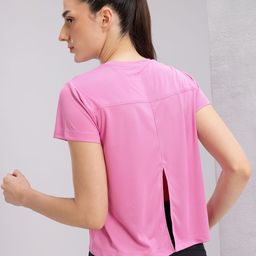 HRX by Hrithik Roshan Slit Hem Rapid-Dry Running T-shirt-image-62