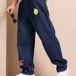 Mast & Harbour Men Loose Fit Mid-Rise Printed Jeans-picture-21