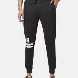 People Men Charcoal Slim Fit Joggers-image-74