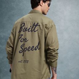 The Roadster Life Co. Pure Cotton Printed Relaxed Fit Casual Shirt-image-19