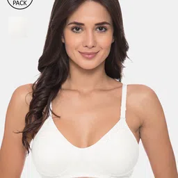 KOMLI Pack Of 2 Solid Non-Wired Non Padded T-shirt Bras K-983-2PC-14