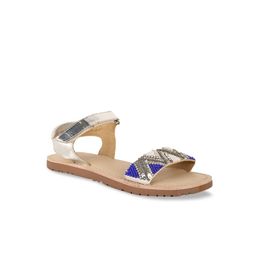 Bubblegummers Girls Silver-Toned Embellished Flats-image-19