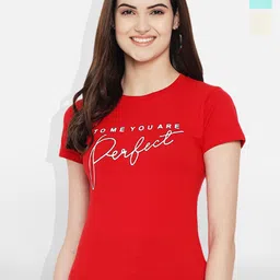 Fabflee Women Multicoloured 3 Polo Collar T-shirt-image-71