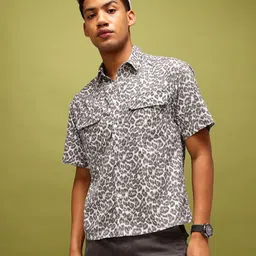 glitchez Urban Jungle Animal Print Shirt-image-97
