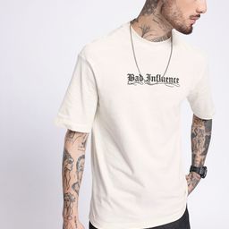glitchez Street Cool Typography Printed Relaxed Fit T-shirt-image-87