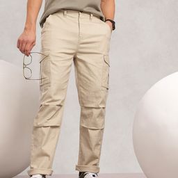Nautica Men Smart Easy Wash Cargo Trousers-picture-32