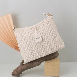 Mochi Women Textured Structured Shoulder Bag-picture-9