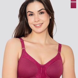 K LINGERIE Leona Pack of 2 Full Coverage Everyday Lace Bra-image-82