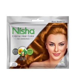 Nisha Pack of 6 Creme Hair Colour 300g - Honey Blonde-28