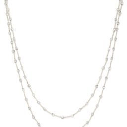 RICHEERA Women Silver-Plated Layered Beaded Necklace-6