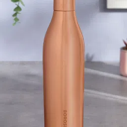 BOROSIL Gemini Copper-Toned Pure Copper Water Bottle 800ml-0