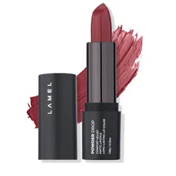LAMEL Powder Drop Matte Long Lasting Lipstick - Rosewood 404-picture-37
