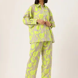 ETC Floral Printed Night suit-88