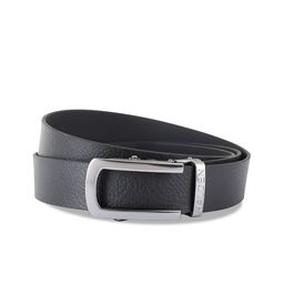 HALDEN Men Slider Buckle Closure Textured Casual Belt-image-104