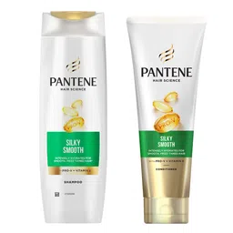 Pantene Set of Silky Smooth Conditioner - 80ml & Shampoo - 340ml-picture-41