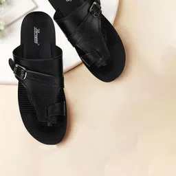 Paragon Men Textured Lightweight Durable Comfort Sandals-picture-51