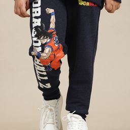 Kids Ville Boys Dragon Ball Z Printed Regular Fit Jogger-image-94
