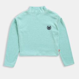 Here&Now X Game Begins Girls High Neck Cotton Crop Top-image-88