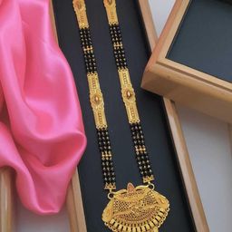 niva fashion Gold-Plated Artificial Beads Mangalsutra-image-89