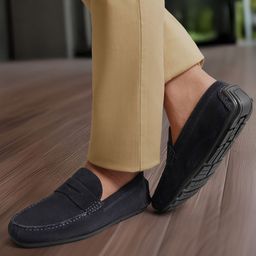 U.S. Polo Assn. Men Suede Upper with rubber sole loafers-image-121