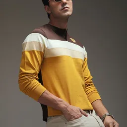 Difference of Opinion Men Printed Henley Neck T-shirt-image-52