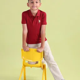 U.S. Polo Assn. Kids Boys Brand Logo Polo Collar T-shirt-picture-0