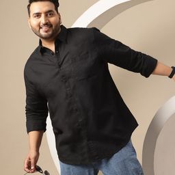 Sztori Men Plus Size Premium Pure Cotton Casual Shirt-image-34