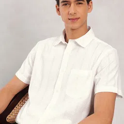 Nautica Men Premium Slim Fit Pure Cotton Casual Shirt-picture-39