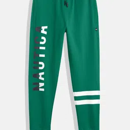 Nautica Boys Regular Fit Printed Pure Cotton Joggers-image-33